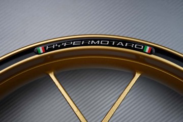Motorrad Felgenrandaufkleber DUCATI - Logo HYPERMOTARD