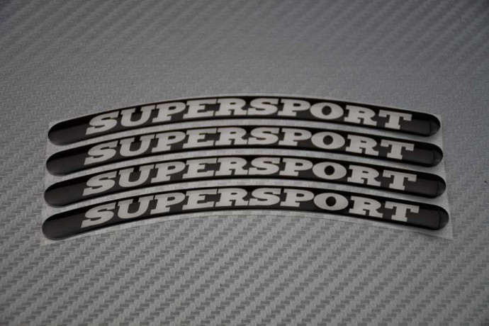 Stickers bordo cerchioni DUCATI - Logo SUPERSPORT