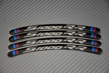 Rim Edge Stickers BMW - S1000RR Logo