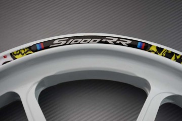 Rim Edge Stickers BMW - S1000RR Logo