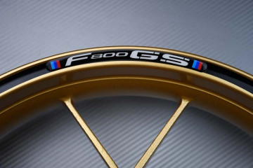Rim Edge Stickers BMW - F800GS Logo