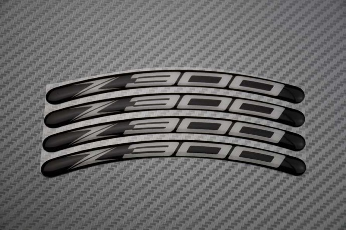 Stickers para borde de llantas KAWASAKI -  Logotipo Z300