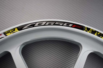 Motorrad Felgenrandaufkleber HONDA - Logo CB 650F