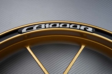 Motorrad Felgenrandaufkleber HONDA - Logo CB 1000R