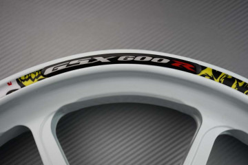 Rim Edge Stickers SUZUKI - GSXR 600 Logo
