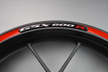 Rim Edge Stickers SUZUKI - GSXR 600 Logo