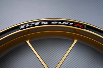 Rim Edge Stickers SUZUKI - GSXR 600 Logo