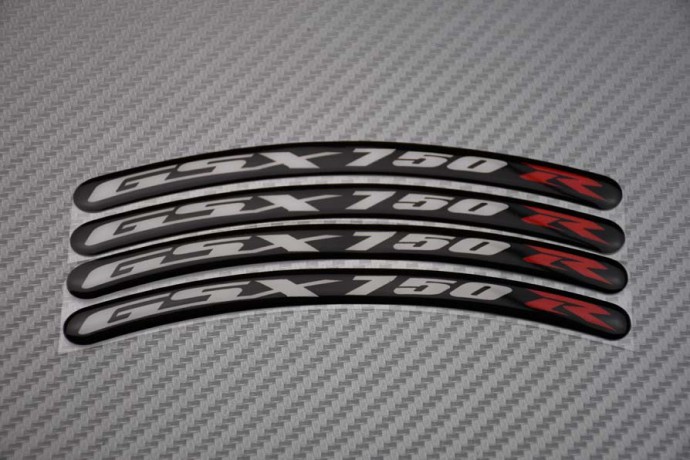 Stickers bordo cerchioni SUZUKI - Logo GSXR 750