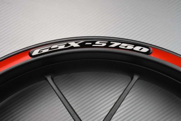 Rim Edge Stickers SUZUKI - GSXS 750 Logo