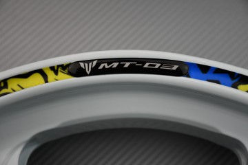 Rim Edge Stickers YAMAHA - MT03 Logo