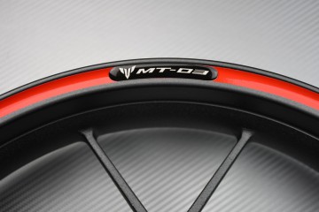 Rim Edge Stickers YAMAHA - MT03 Logo