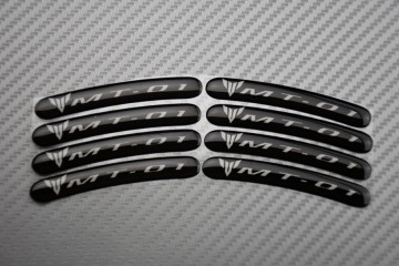 Rim Edge Stickers YAMAHA - MT-01 Logo