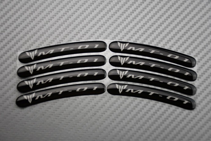 Stickers para borde de llantas YAMAHA - Logotipo MT01