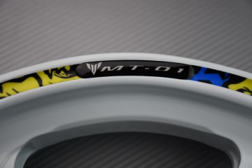 Stickers para borde de llantas YAMAHA - Logotipo MT01