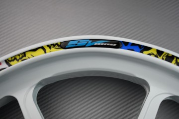 Motorrad Felgenrandaufkleber SUZUKI - Logo SV 1000