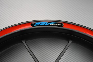 Motorrad Felgenrandaufkleber SUZUKI - Logo SV 650