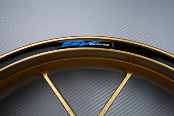Rim Edge Stickers SUZUKI - SV 650 Logo