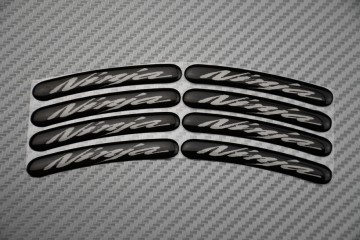 Rim Edge Stickers KAWASAKI - NINJA Logo