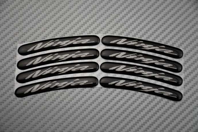Motorrad Felgenrandaufkleber KAWASAKI - Logo NINJA