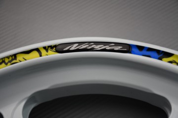 Rim Edge Stickers KAWASAKI - NINJA Logo