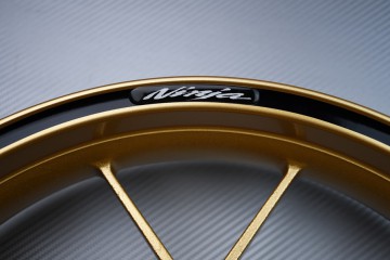Rim Edge Stickers KAWASAKI - NINJA Logo