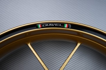 Stickers bord de jantes DUCATI - Logo DIAVEL