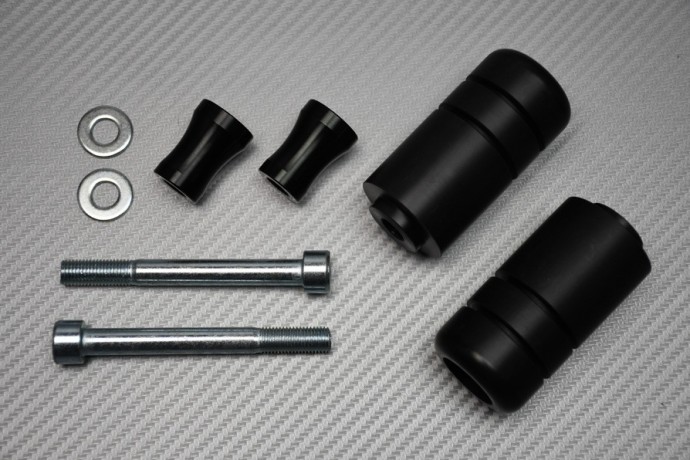 Tamponi protezioni / Paratelaio in Teflon per Yamaha FZ6 Fazer 600 / S2 2004 - 2014