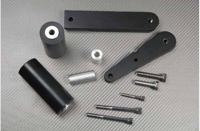 Tampons / Roulettes de Protection en Téflon pour Kawasaki ER6F 2009 - 2011