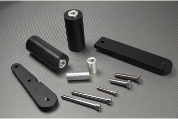 Tamponi protezioni / Paratelaio in Teflon per Kawasaki ER6F 2009 - 2011