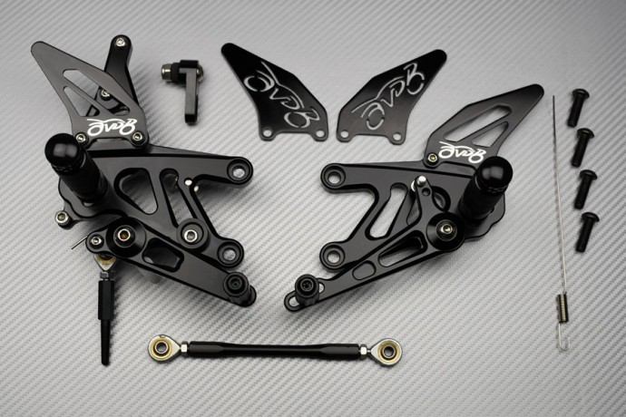 Fußrastenanlage AVDB APRILIA RSV4 TUONO V4 2013 - 2016