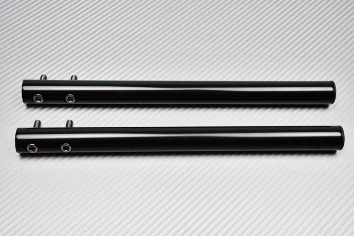 Pair of Rised Clip-on Handlebars Replacement Tubes