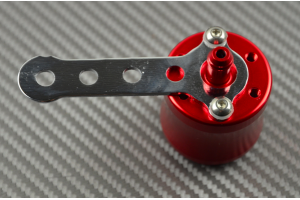 Depósito líquido de frenos anodizado