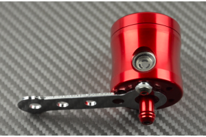 Depósito líquido de frenos anodizado