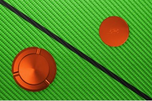 Tapo serbatoio freno KAWASAKI - UNIK by Avdb