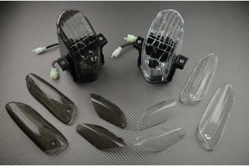 Pack Feu stop Led + Caches Clignotants Avant et Arrière Aprilia RSV 1000