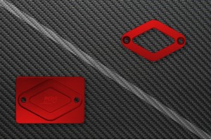 Front Brake fluid reservoir cap KAWASAKI - UNIK by Avdb