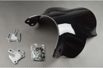 Windschild polycarbonat Windschutzscheibe für alle Roadster Runde Scheinwerfer