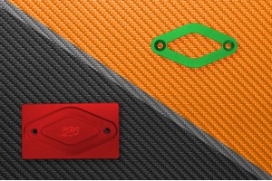 Front Brake fluid reservoir cap KAWASAKI - UNIK by Avdb