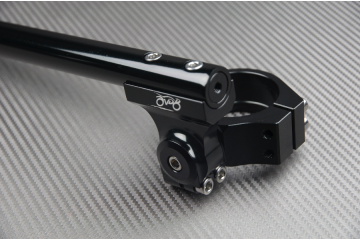 Pair of Reclining and raising AVDB Clip-On Handlebars 37 mm