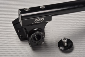 Pair of Reclining and raising AVDB Clip-On Handlebars 37 mm