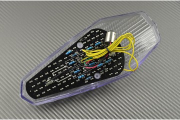 Luz de freno led con intermitentes integrados HONDA SHADOW / STATELINE / INTERSTATE 750 / 1300 2004 - 2022