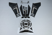 Satz Schutz Aufkleber