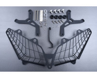 Aluminium headlight protection